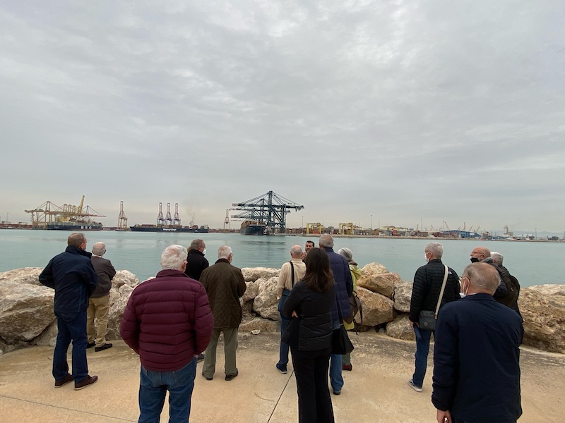 EIXIDA DE CAMP AL PORT DE VALÈNCIA AMB L'ALUMNAT DE NAU GRAN